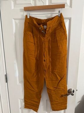 Loft Beach Linen Blend Pants